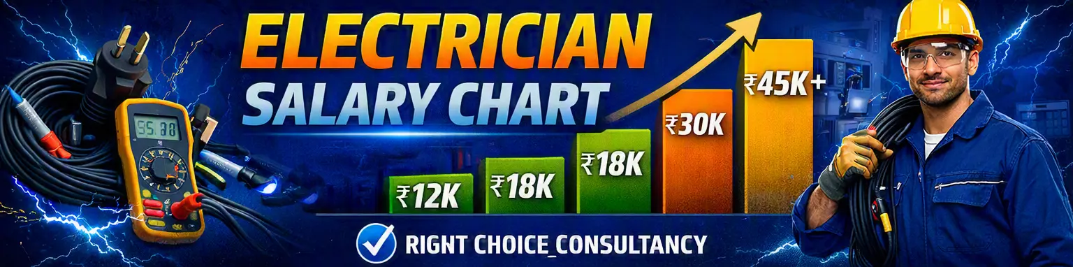 ITI Electrician Salary Expectations Chart | Electrician Salary Growth by Experience and Skills