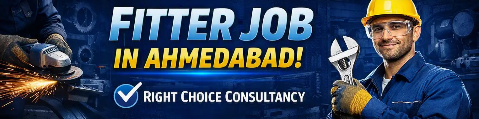 Fitter Job in Ahmedabad 2026 - ITI Fitter Jobs, Salary, Qualification, Career Scope and Industrial Job Opportunities