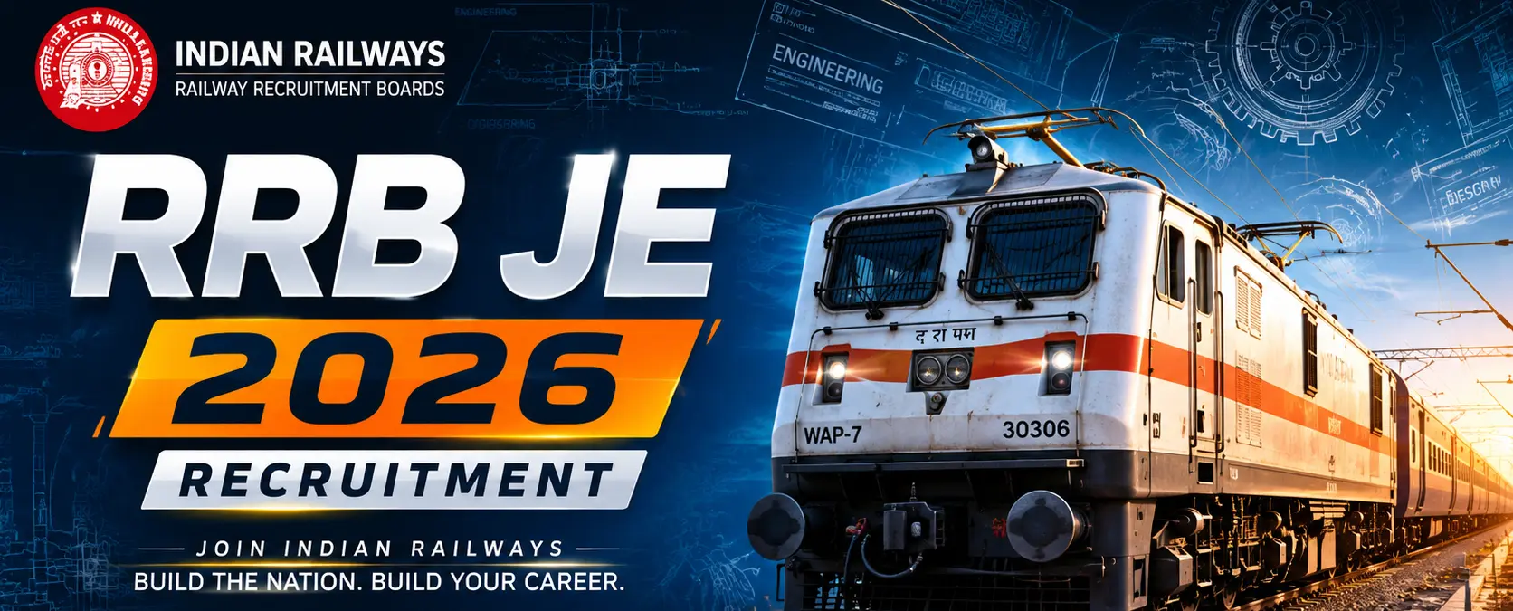 RRB JE 2026 Recruitment | Railway Junior Engineer Jobs | RRB CEN 04/2026 Vacancies | Engineering Career Opportunities | Government Job Updates